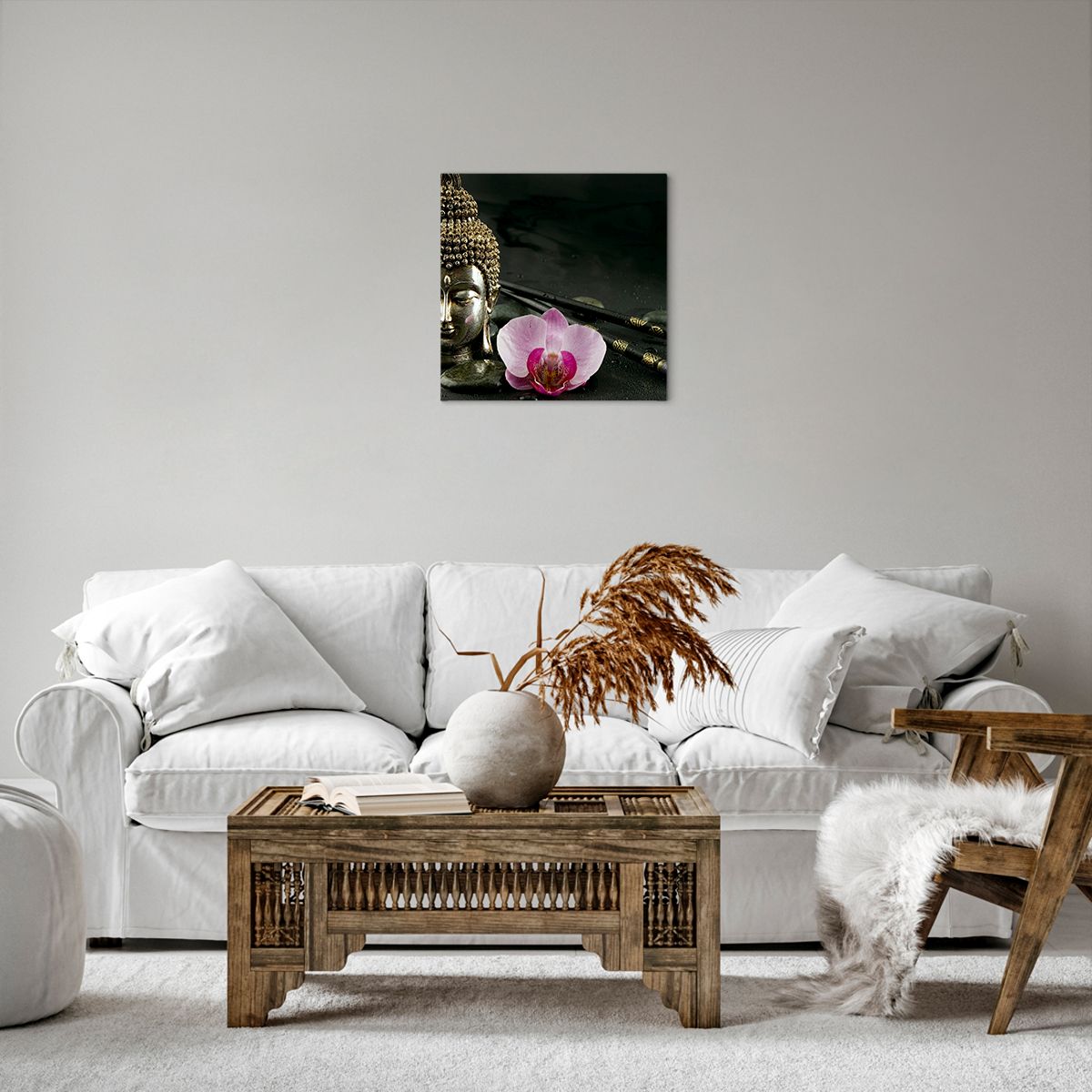 Obraz Na Płótnie - Storczyk Bożek - 40X40 Cm - Ac40X40-0145