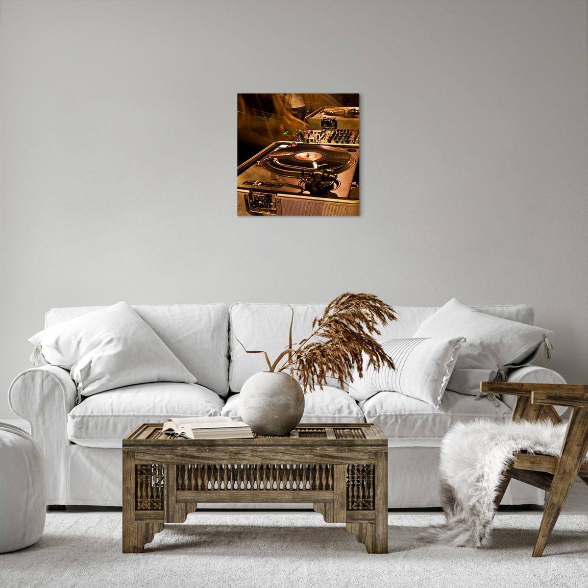 Obraz Na Płótnie - Studio Nagrań  - 40X40 Cm - Ac40X40-0505