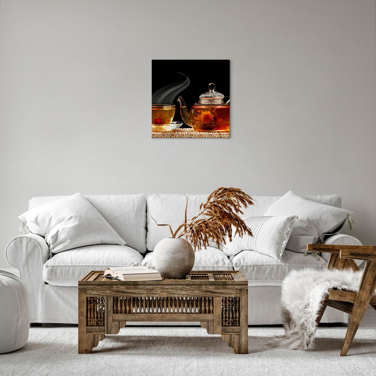 Obraz Na Płótnie - Herbata Napar  - 40X40 Cm - Ac40X40-2253