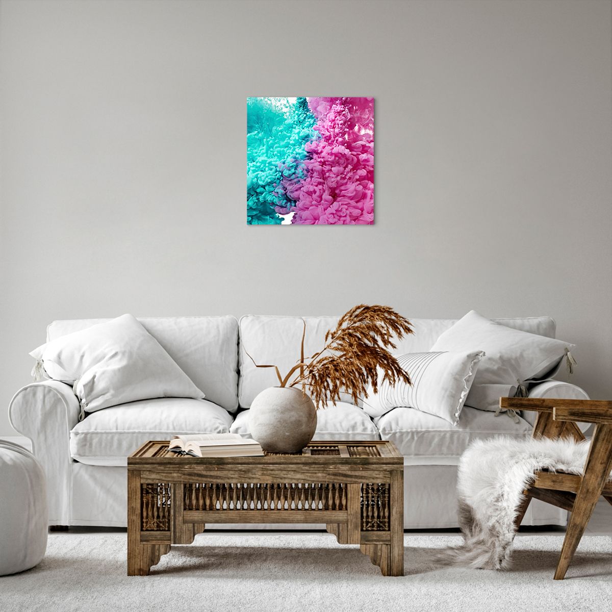 Obraz Na Płótnie - Kompozycja Modern - 40X40 Cm - Ac40X40-3908