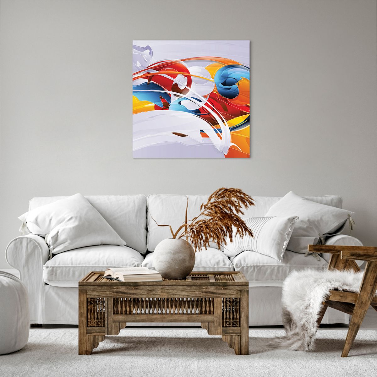 Obraz Na Płótnie - Dynamiczny Obraz - 60X60 Cm - Ac60X60-3529