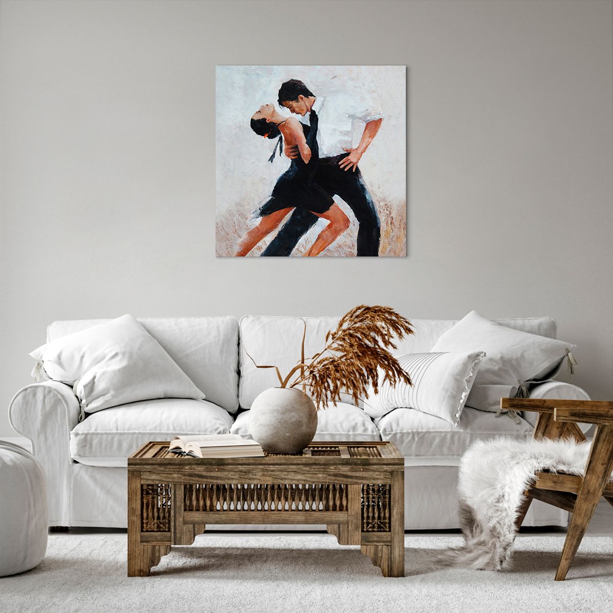 Obraz Na Płótnie - Tango Tancerze  - 60X60 Cm - Ac60X60-3771