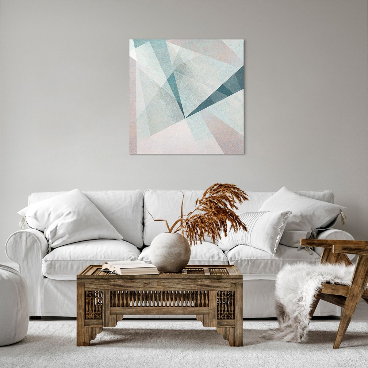 Obraz Na Płótnie - Kompozycja Modern - 60X60 Cm - Ac60X60-3947