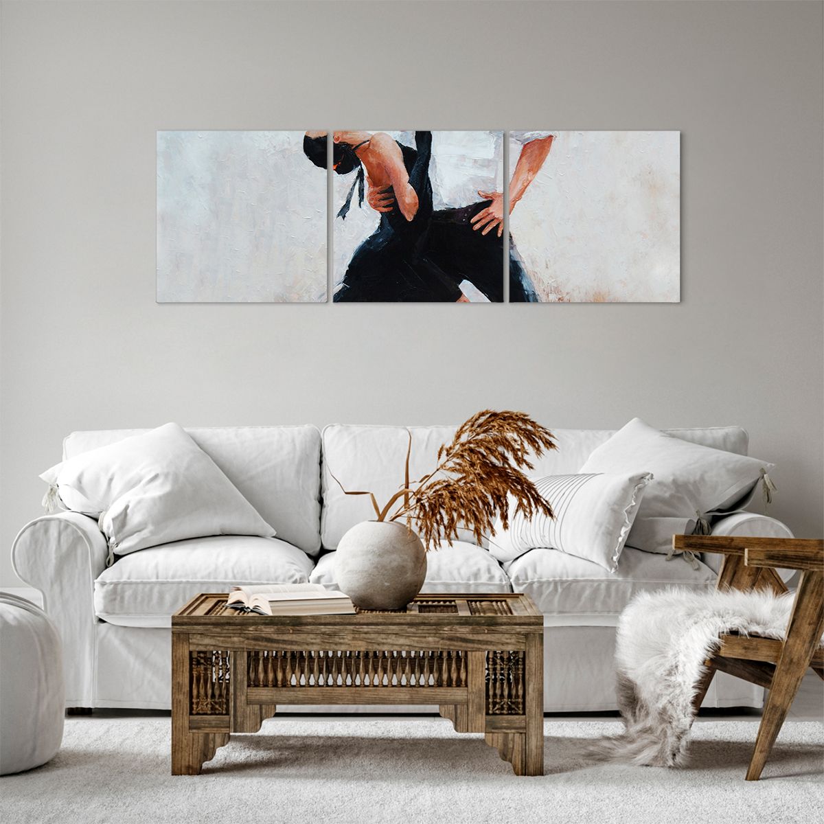 Obraz Na Płótnie - Tango Tancerze  - 120X40 Cm - Ca120X40-3771