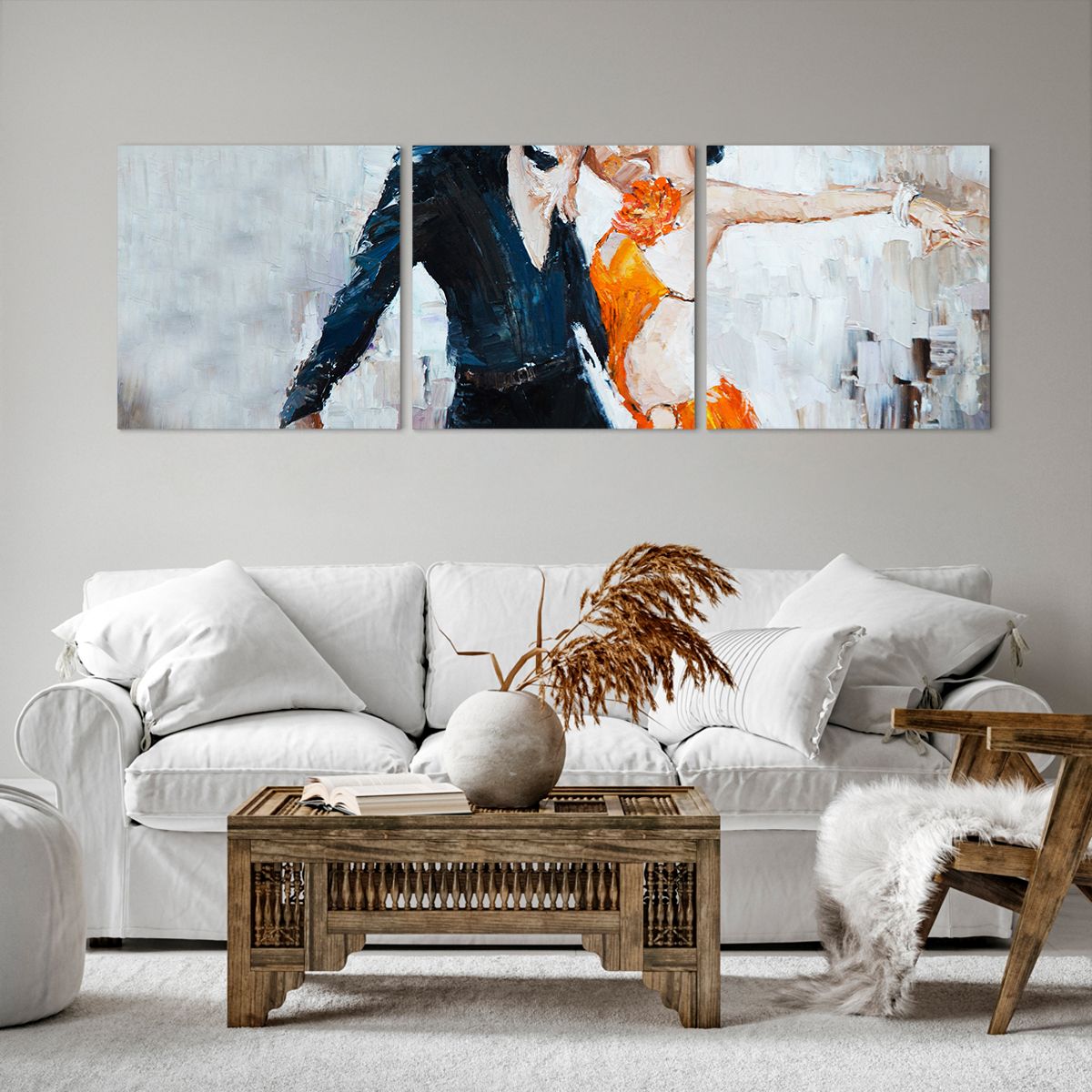 Obraz Na Płótnie - Samba Tancerze - 150X50 Cm - Ca150X50-3772