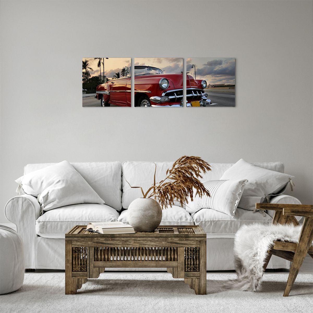Obraz Na Płótnie - Cadillac Samochód - 90X30 Cm - Ca90X30-0186