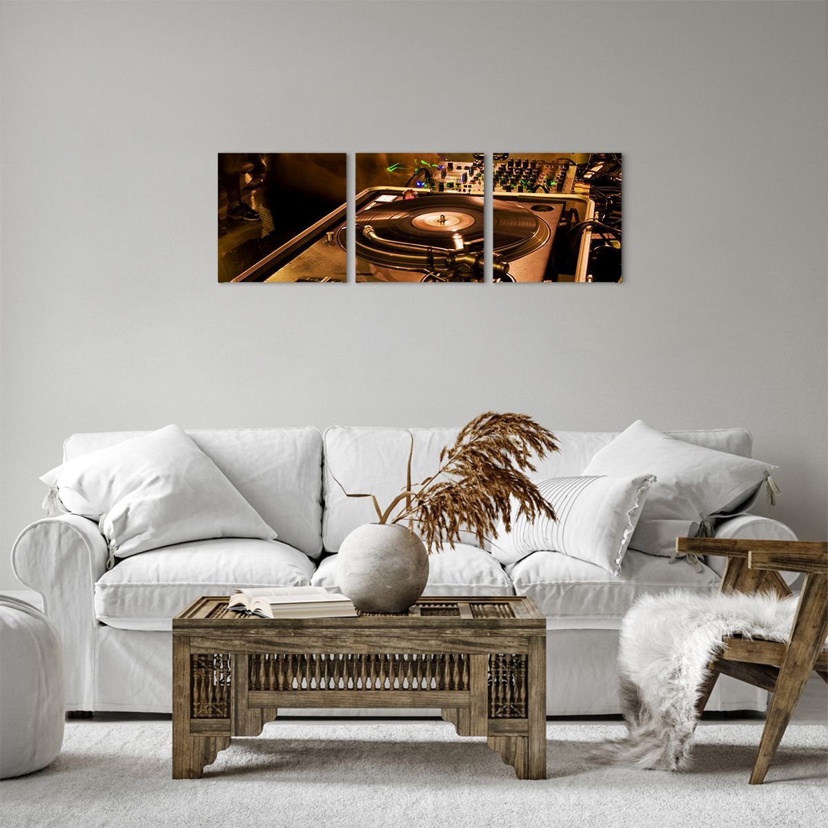 Obraz Na Płótnie - Studio Nagrań  - 90X30 Cm - Ca90X30-0505
