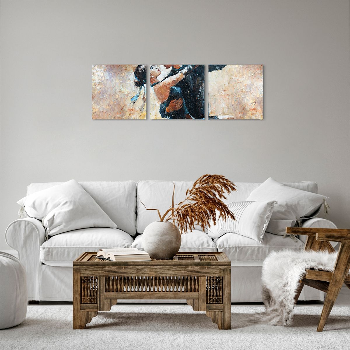 Obraz Na Płótnie - Tancerze Tango - 90X30 Cm - Ca90X30-3773