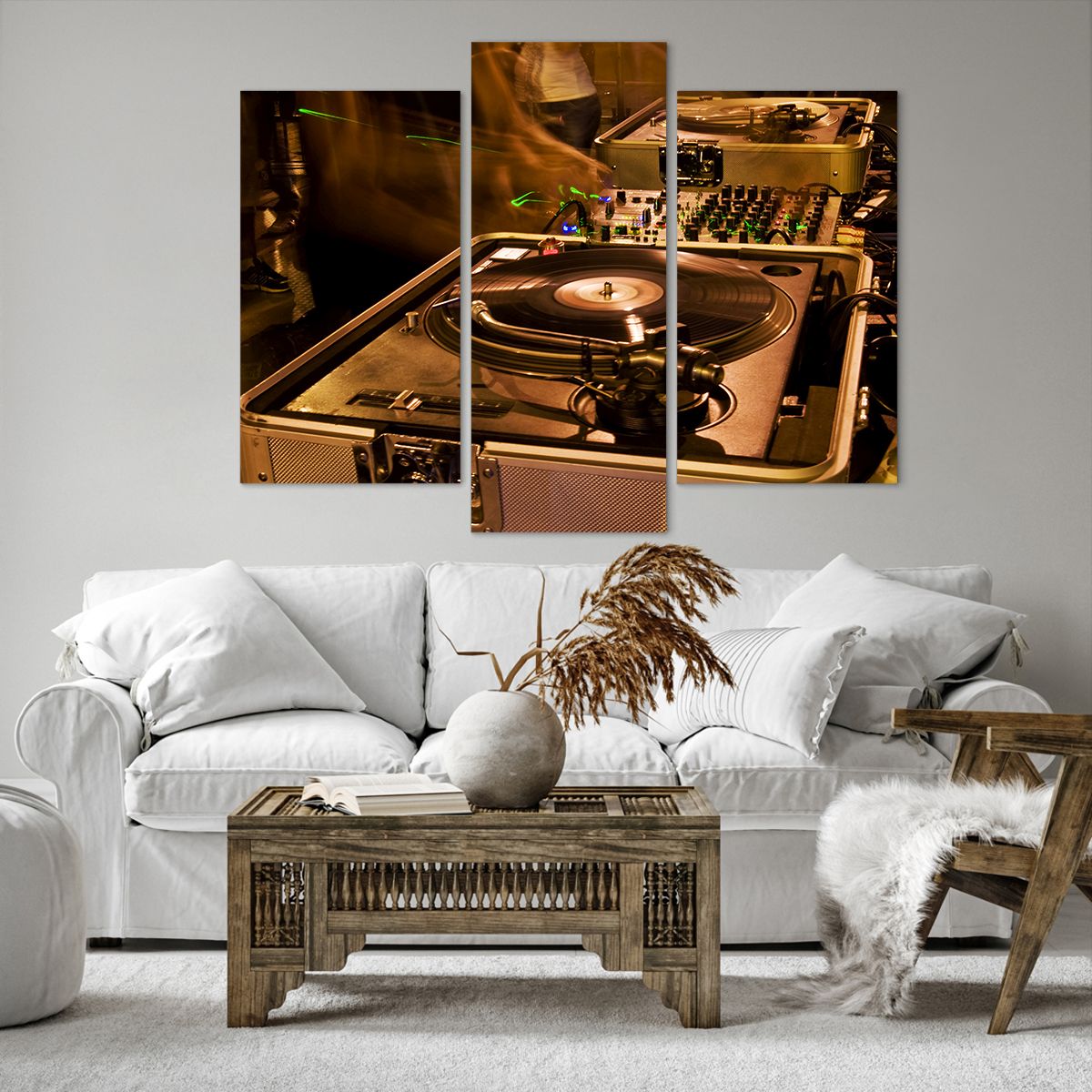 Obraz Na Płótnie - Studio Nagrań  - 130X100 Cm - Cb130X100-0505
