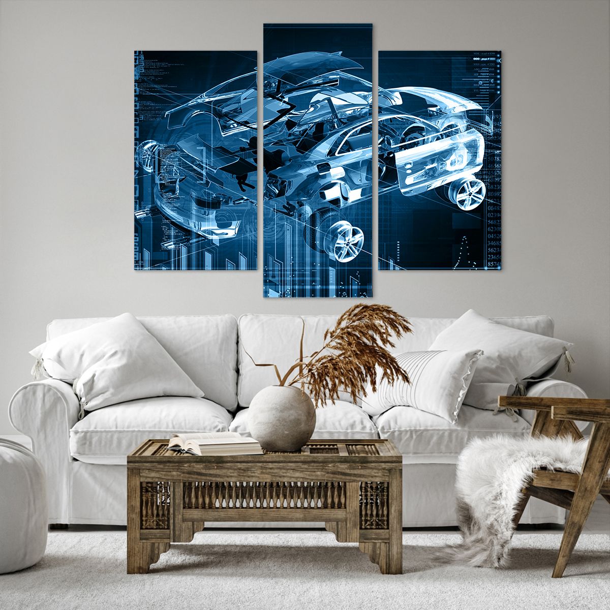 Obraz Na Płótnie - Samochód Prototyp - 130X100 Cm - Cb130X100-2615