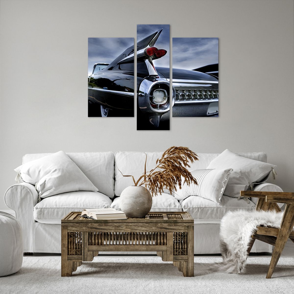 Obraz Na Płótnie - Cadillac Samochód - 95X80 Cm - Cb95X80-0159