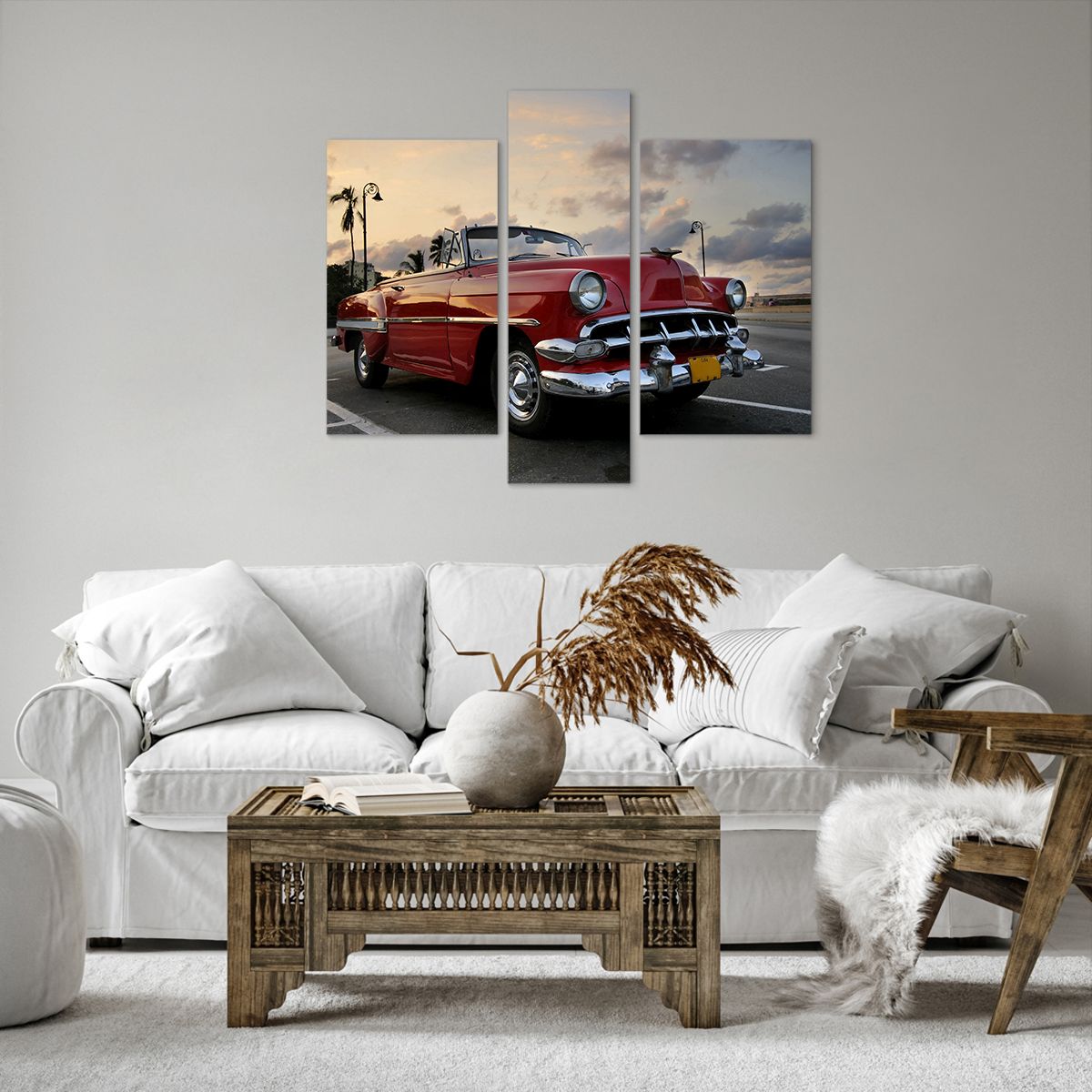 Obraz Na Płótnie - Cadillac Samochód - 95X80 Cm - Cb95X80-0186