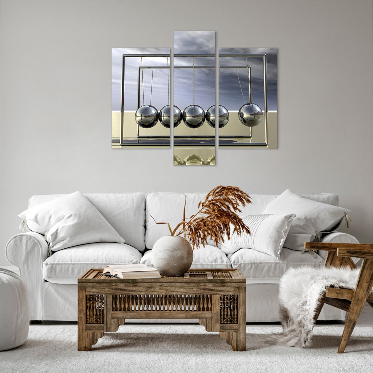 Obraz Na Płótnie - Kule Kompozycja - 95X80 Cm - Cb95X80-0252