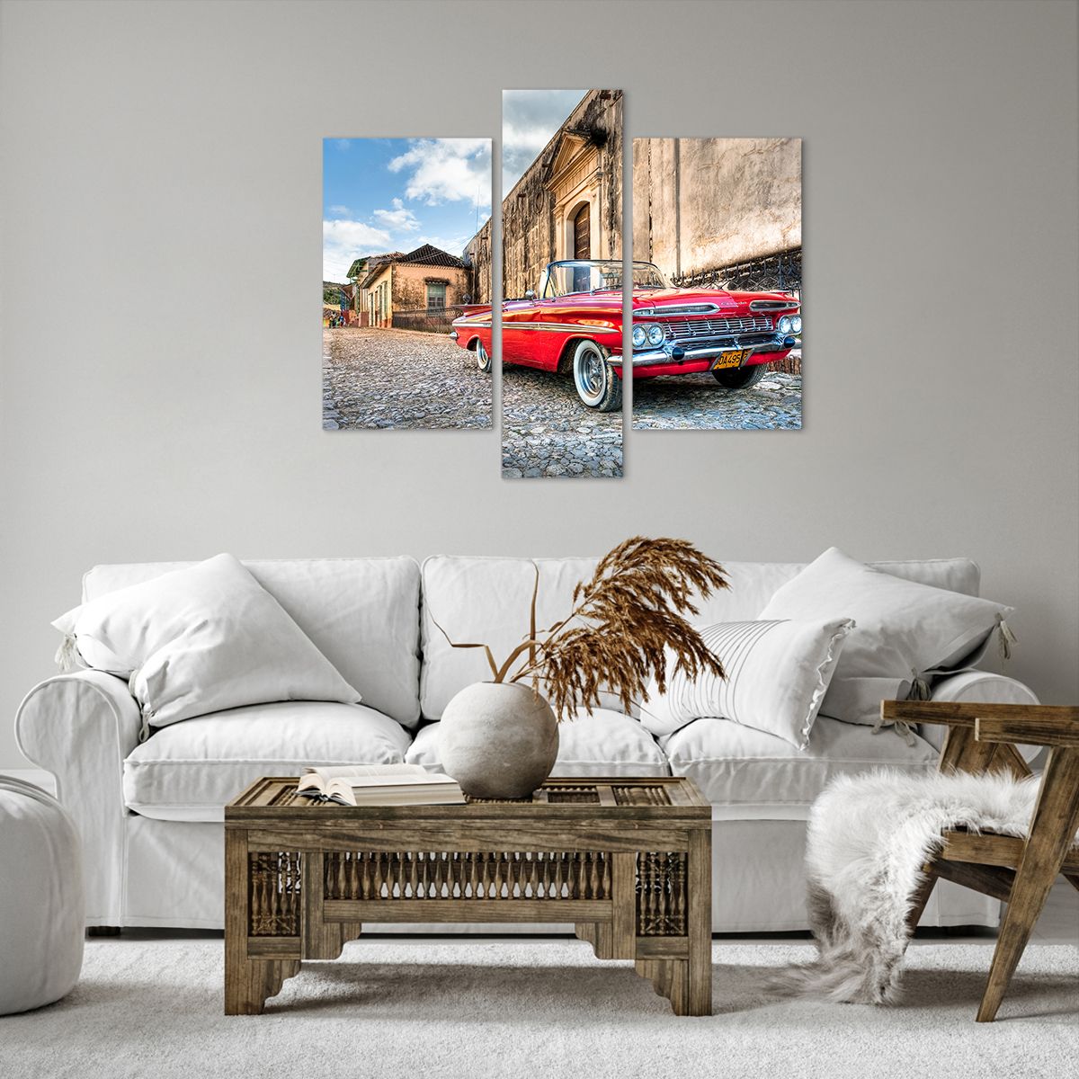 Obraz Na Płótnie - Cadillac Samochód - 95X80 Cm - Cb95X80-0506