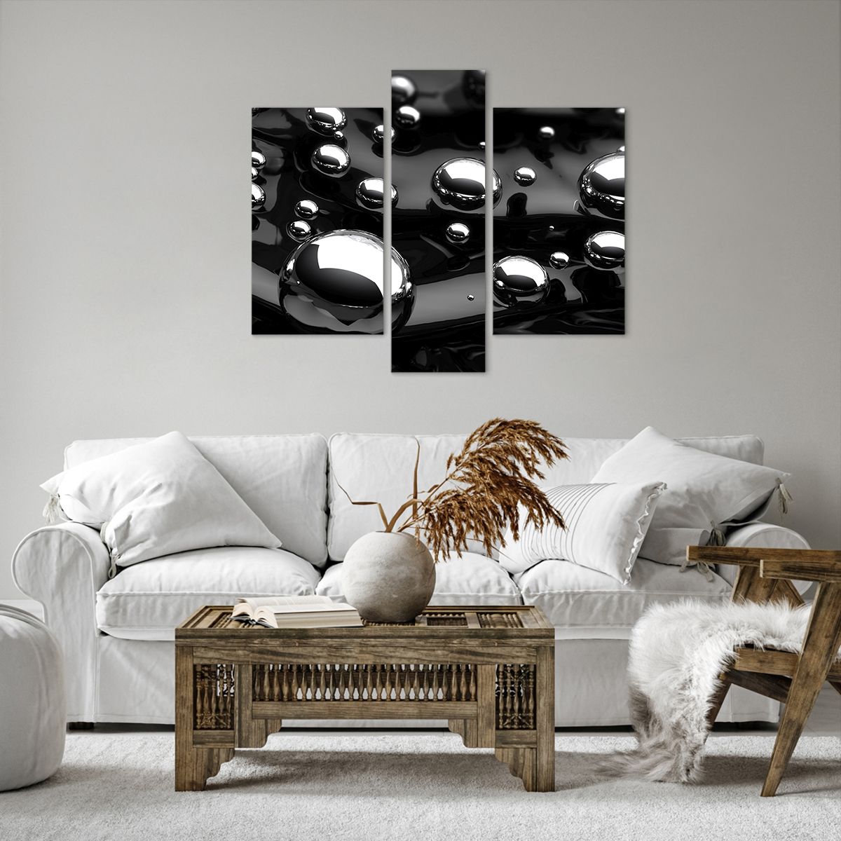 Obraz Na Płótnie - Kule Kompozycja - 95X80 Cm - Cb95X80-2525