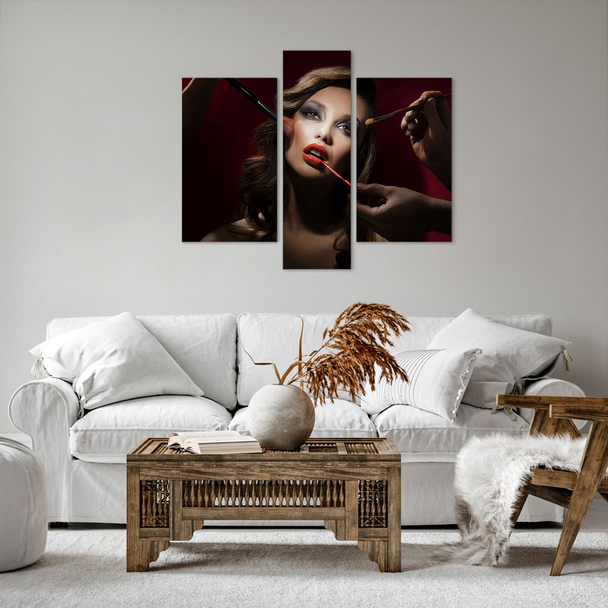 Obraz Na Płótnie - Kobieta Modelka - 95X80 Cm - Cb95X80-2597