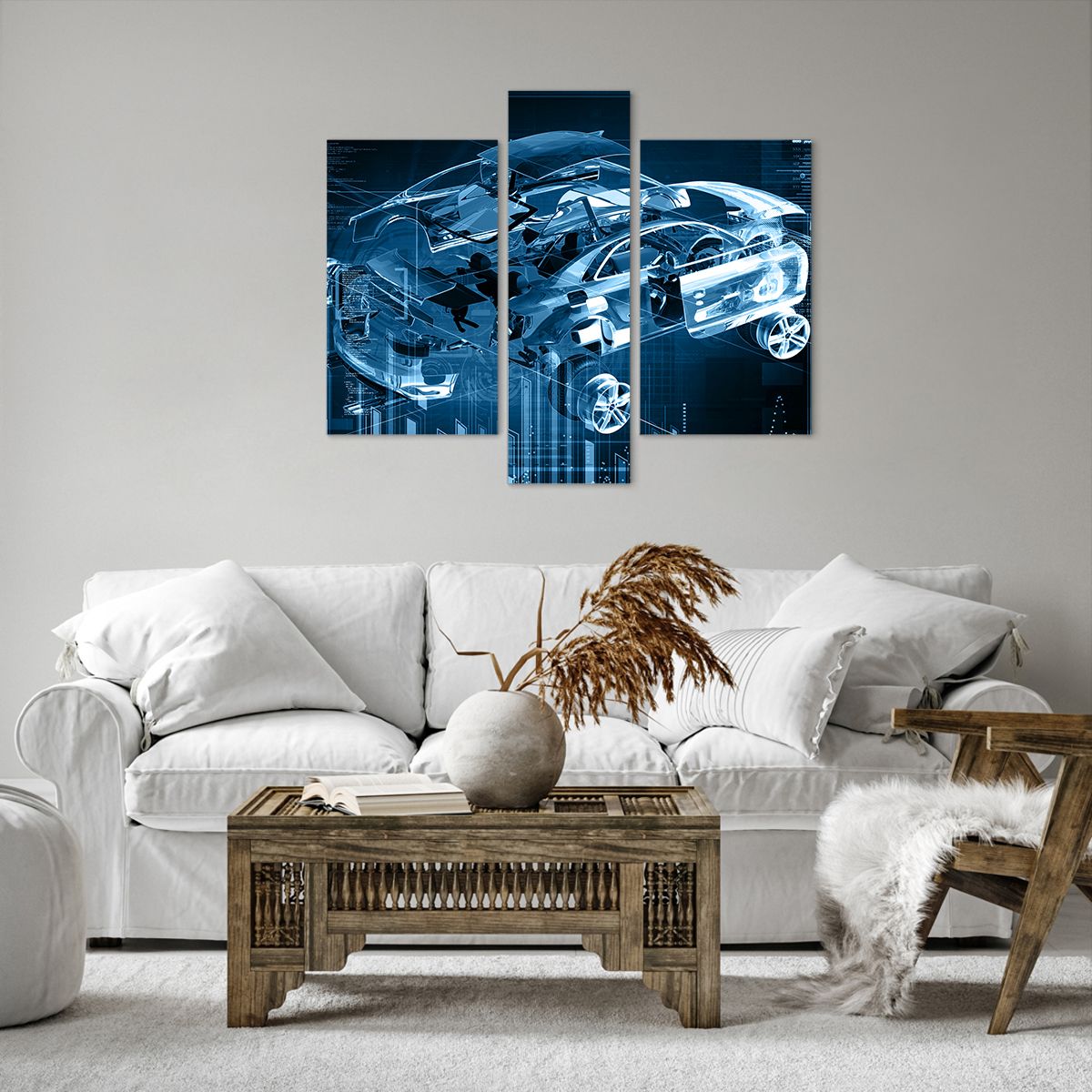 Obraz Na Płótnie - Samochód Prototyp - 95X80 Cm - Cb95X80-2615