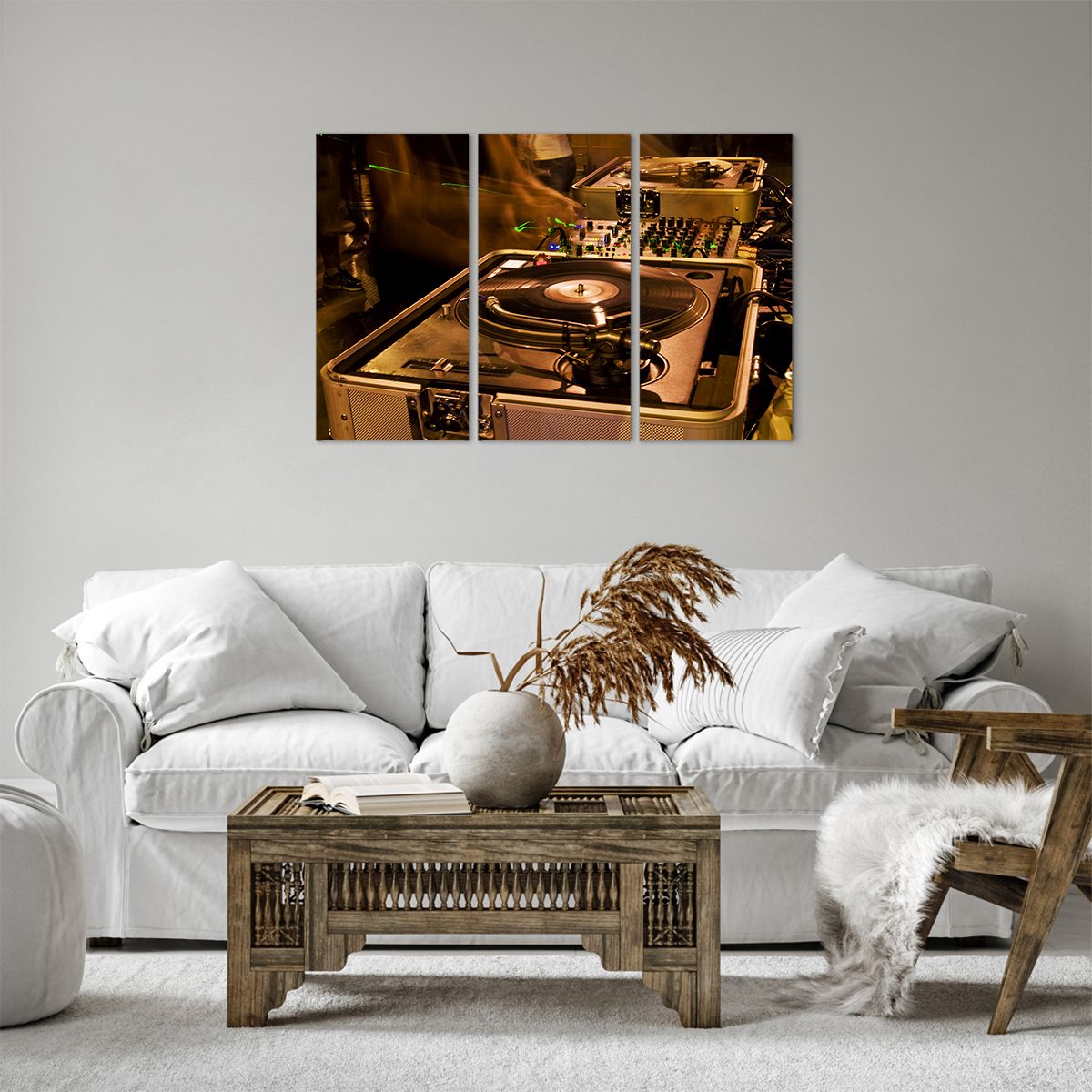 Obraz Na Płótnie - Studio Nagrań  - 105X70 Cm - Ce105X70-0505