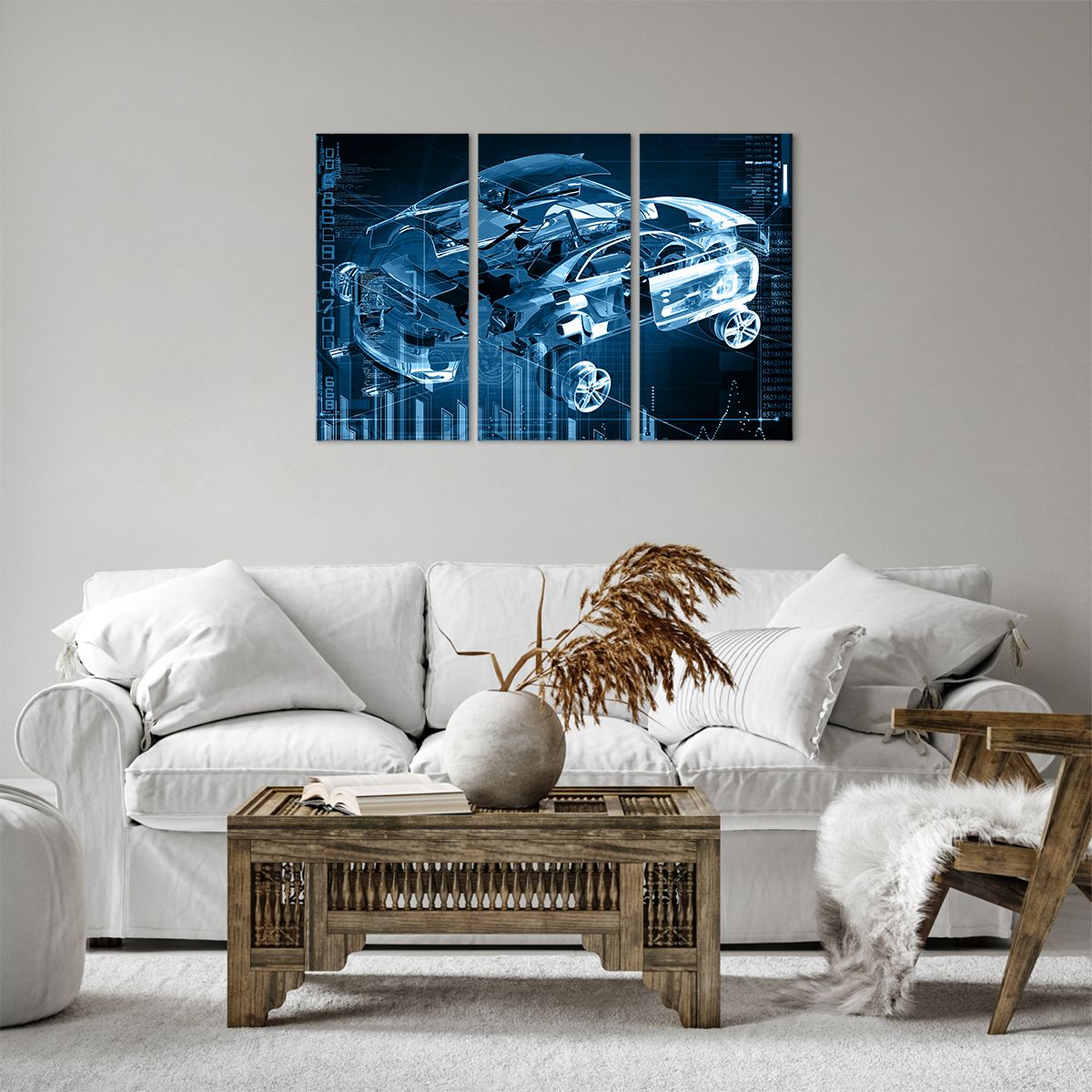 Obraz Na Płótnie - Samochód Prototyp - 105X70 Cm - Ce105X70-2615