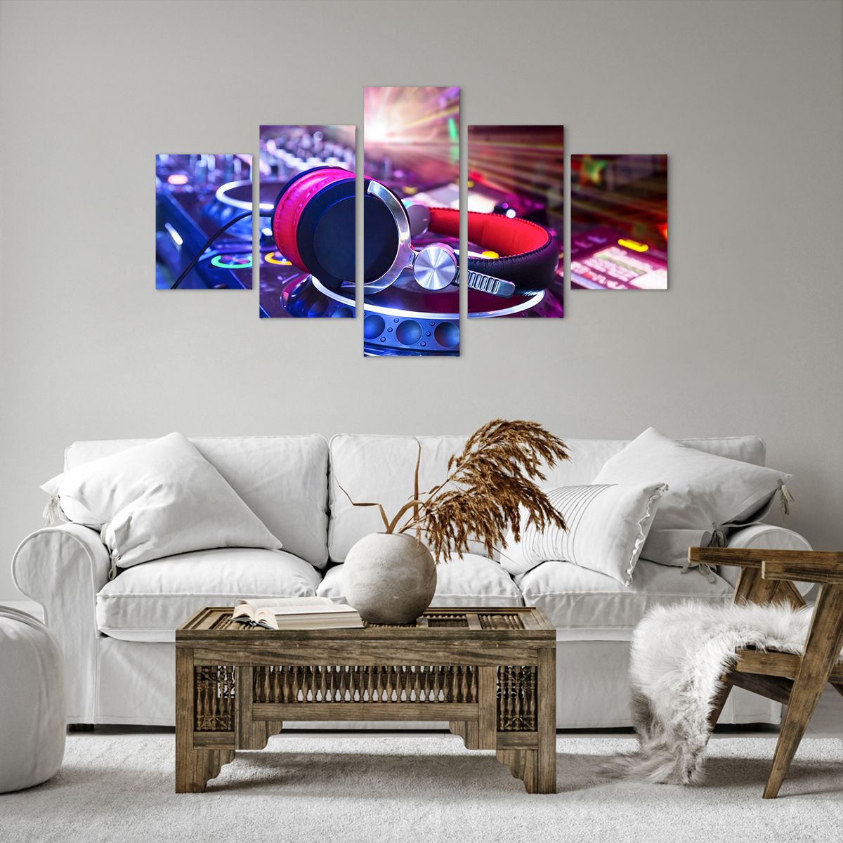 Obraz Na Płótnie - Studio Nagrań  - 125X70 Cm - Ea125X70-2412