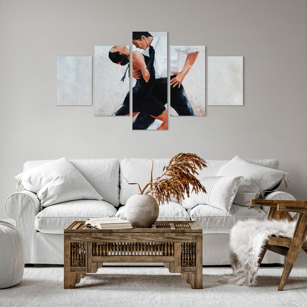 Obraz Na Płótnie - Tango Tancerze  - 125X70 Cm - Ea125X70-3771
