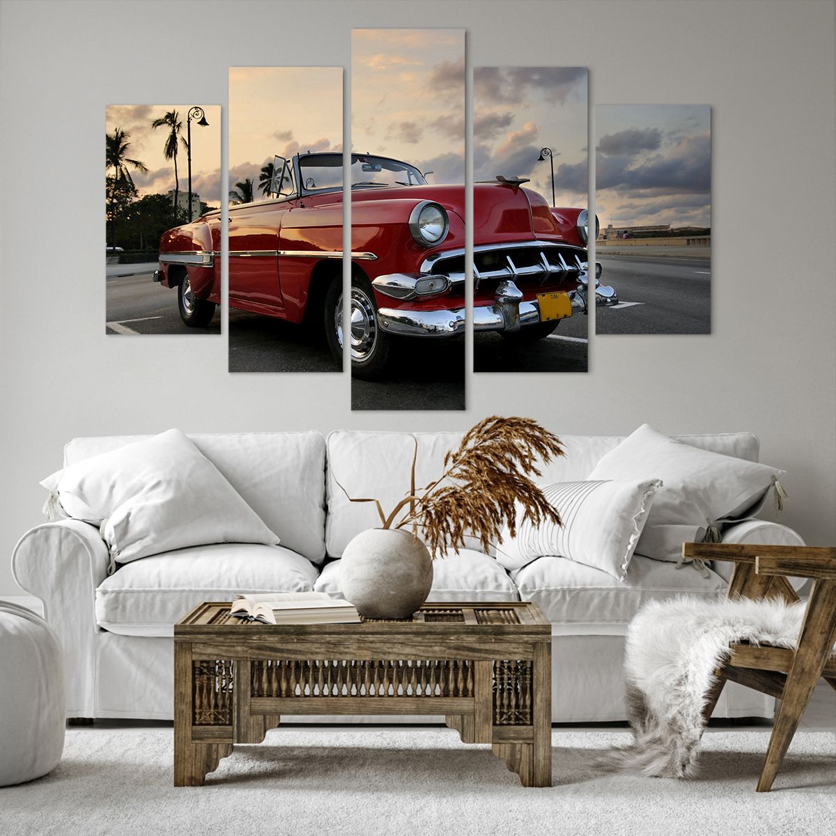 Obraz Na Płótnie - Cadillac Samochód - 150X100 Cm - Ea150X100-0186