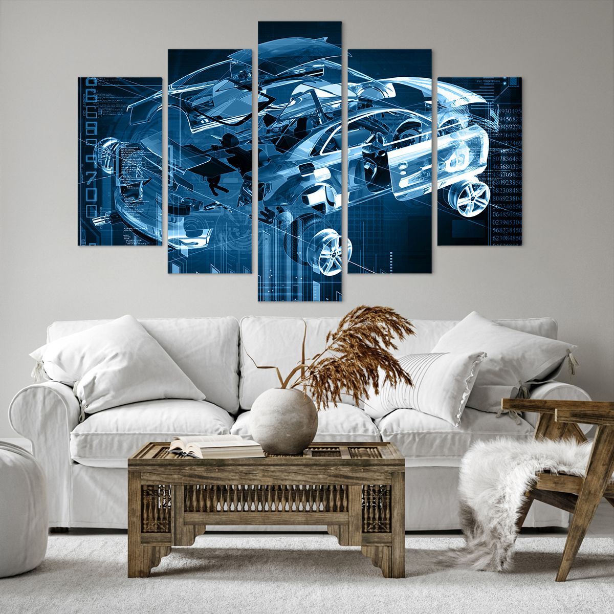 Obraz Na Płótnie - Samochód Prototyp - 150X100 Cm - Ea150X100-2615