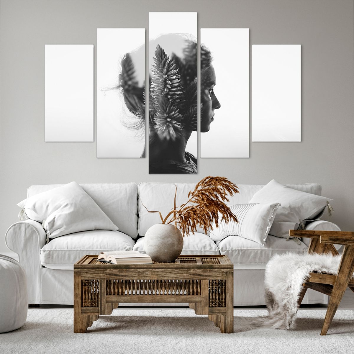 Obraz Na Płótnie - Kobieta Postać - 150X100 Cm - Ea150X100-3799