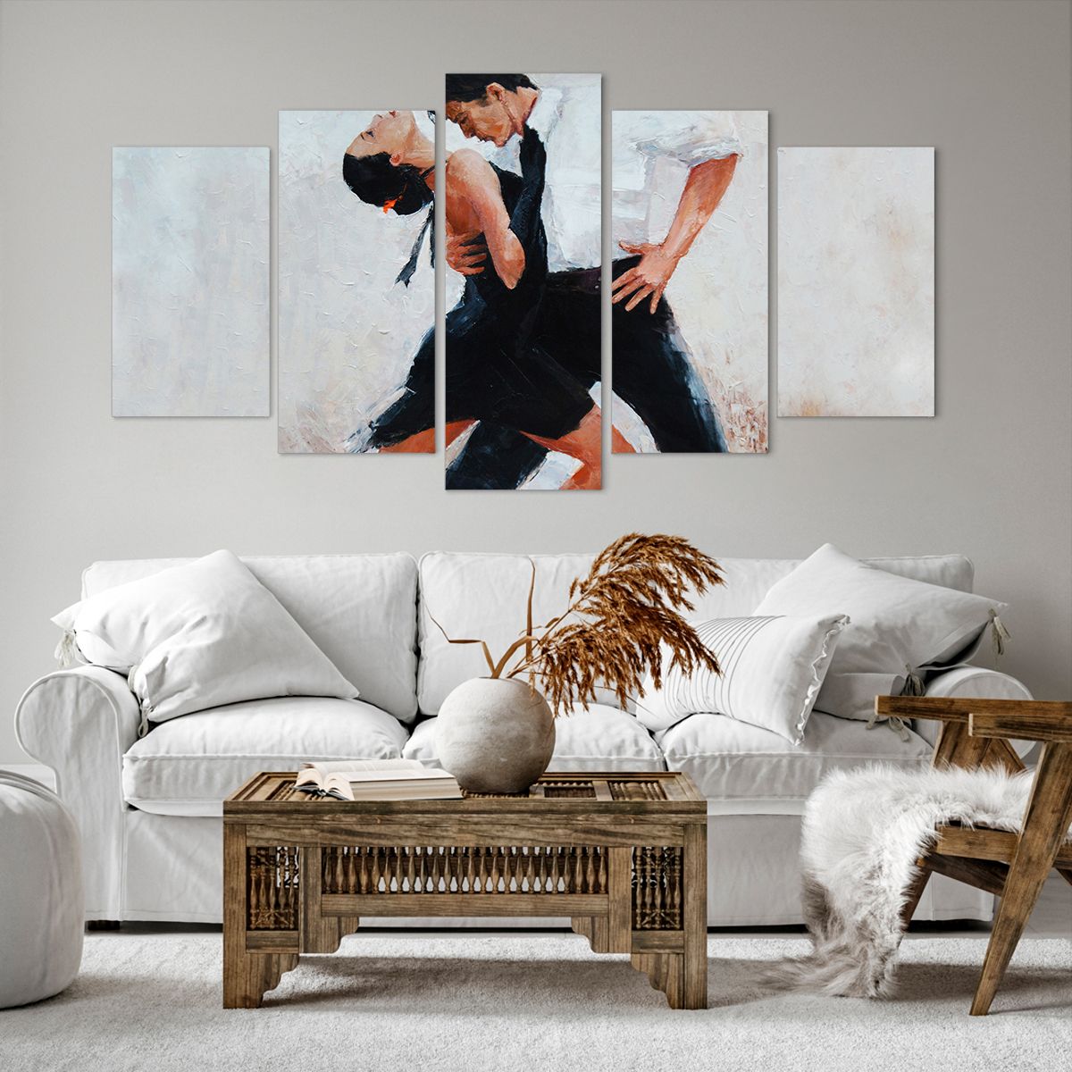 Obraz Na Płótnie - Tango Tancerze  - 160X85 Cm - Ea160X85-3771