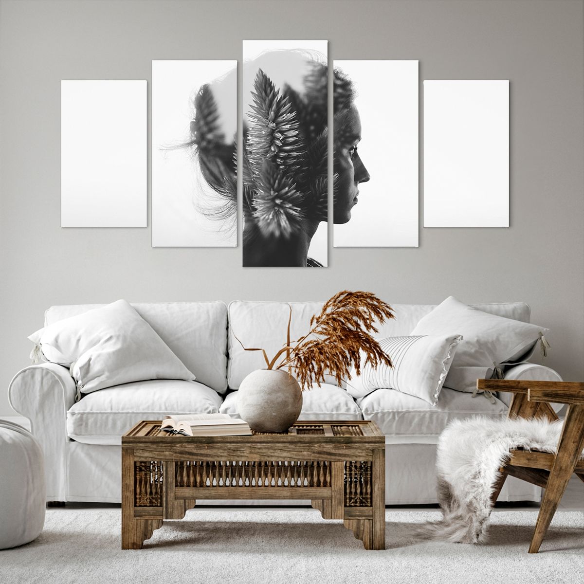 Obraz Na Płótnie - Kobieta Postać - 160X85 Cm - Ea160X85-3799