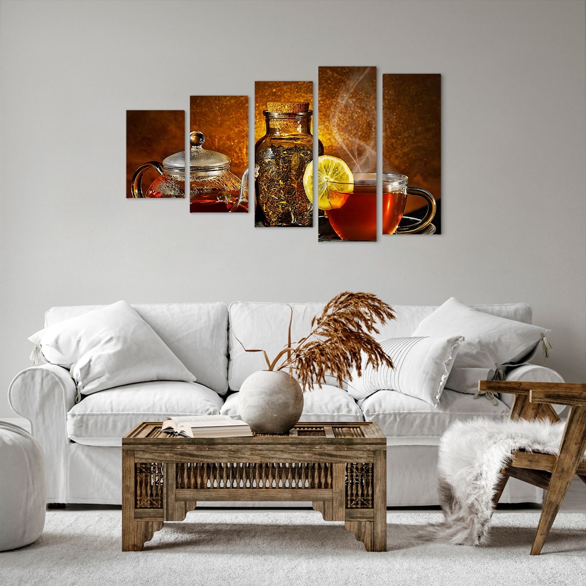 Obraz Na Płótnie - Herbata Napar  - 100X60 Cm - Eg100X60-2434