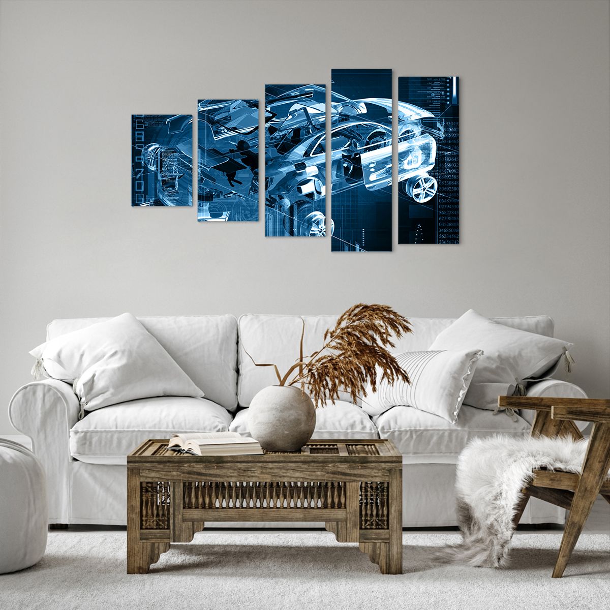Obraz Na Płótnie - Samochód Prototyp - 100X60 Cm - Eg100X60-2615