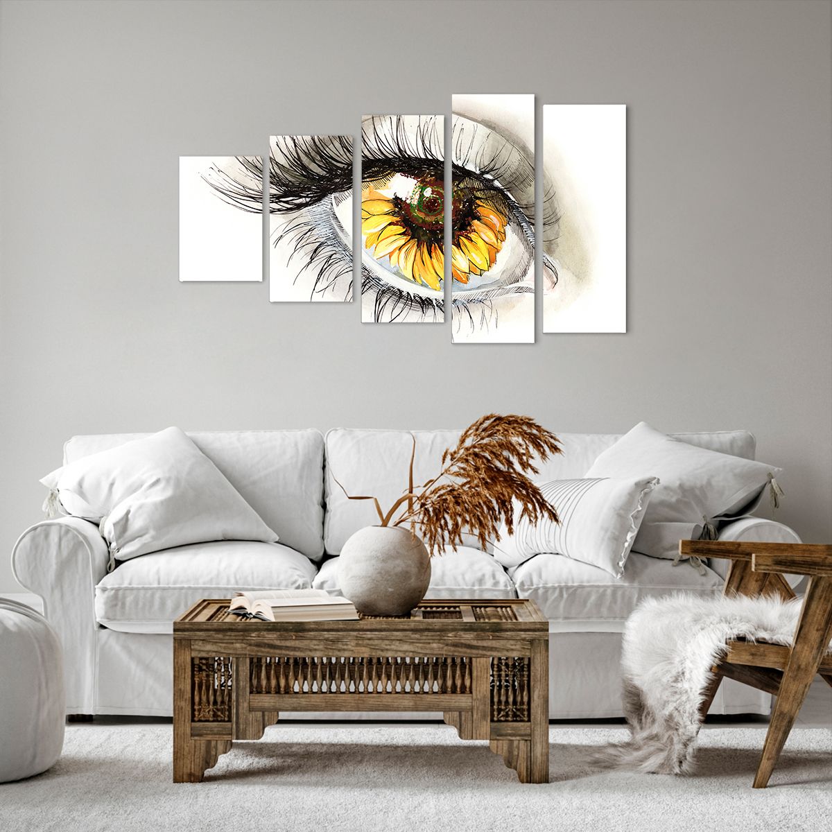 Obraz Na Płótnie - Kobieta Oko - 100X60 Cm - Eg100X60-3003