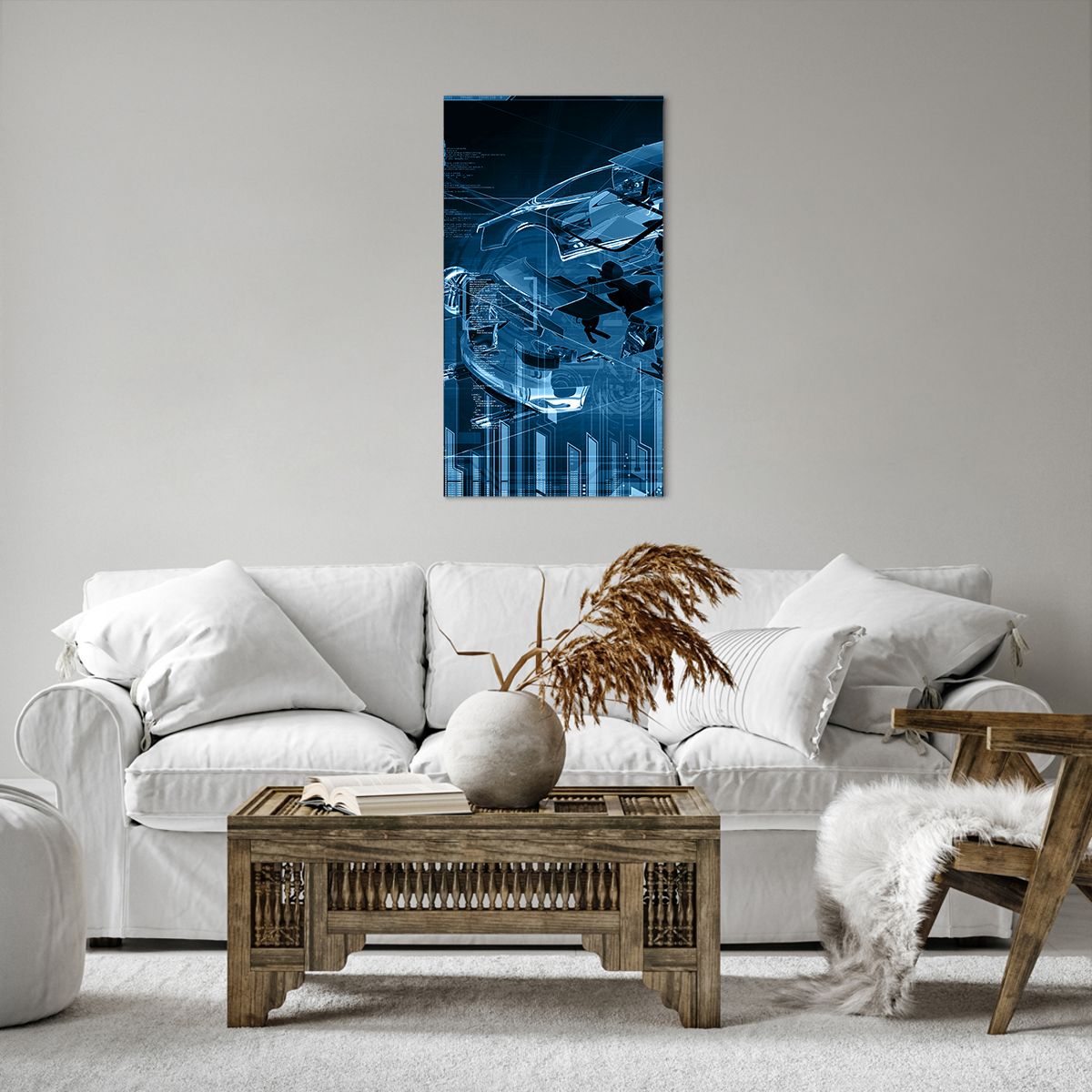 Obraz Na Płótnie - Samochód Prototyp - 55X100 Cm - Pa55X100-2615