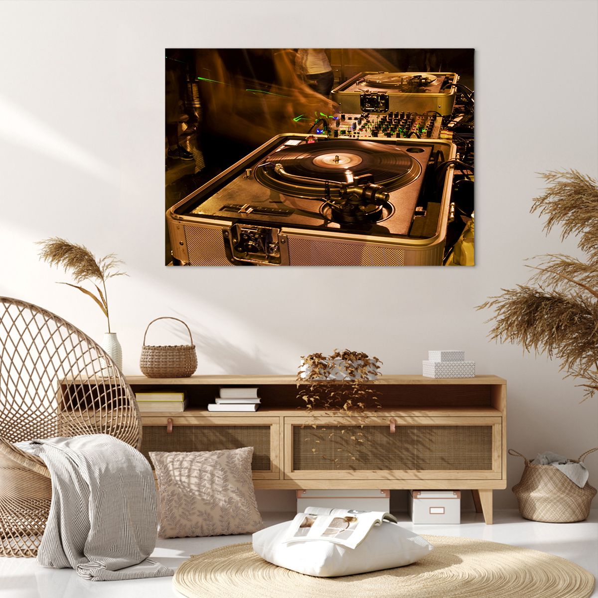 Obraz Na Płótnie - Studio Nagrań  - 100X70 Cm - Aa100X70-0505