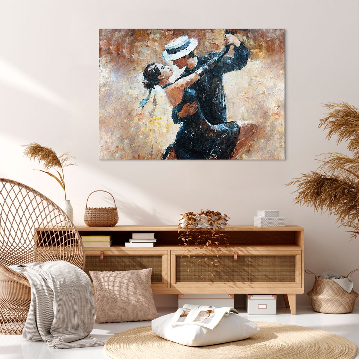 Obraz Na Płótnie - Tancerze Tango - 100X70 Cm - Aa100X70-3773