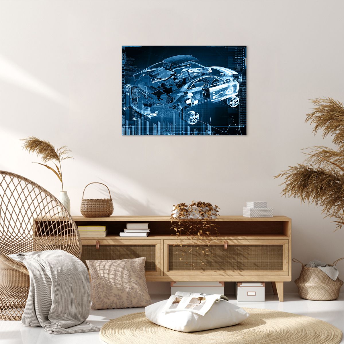 Obraz Na Płótnie - Samochód Prototyp - 70X50 Cm - Aa70X50-2615