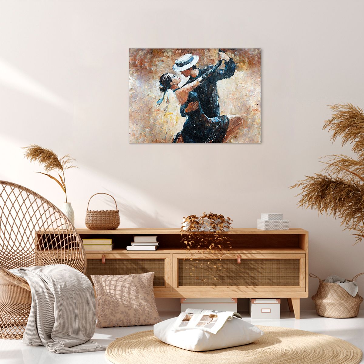 Obraz Na Płótnie - Tancerze Tango - 70X50 Cm - Aa70X50-3773