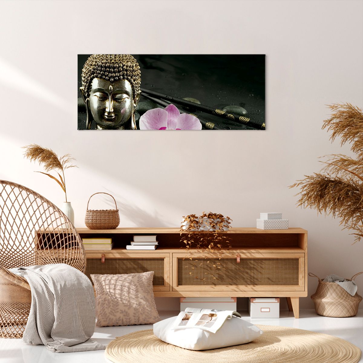 Obraz Na Płótnie - Storczyk Bożek - 100X40 Cm - Ab100X40-0145