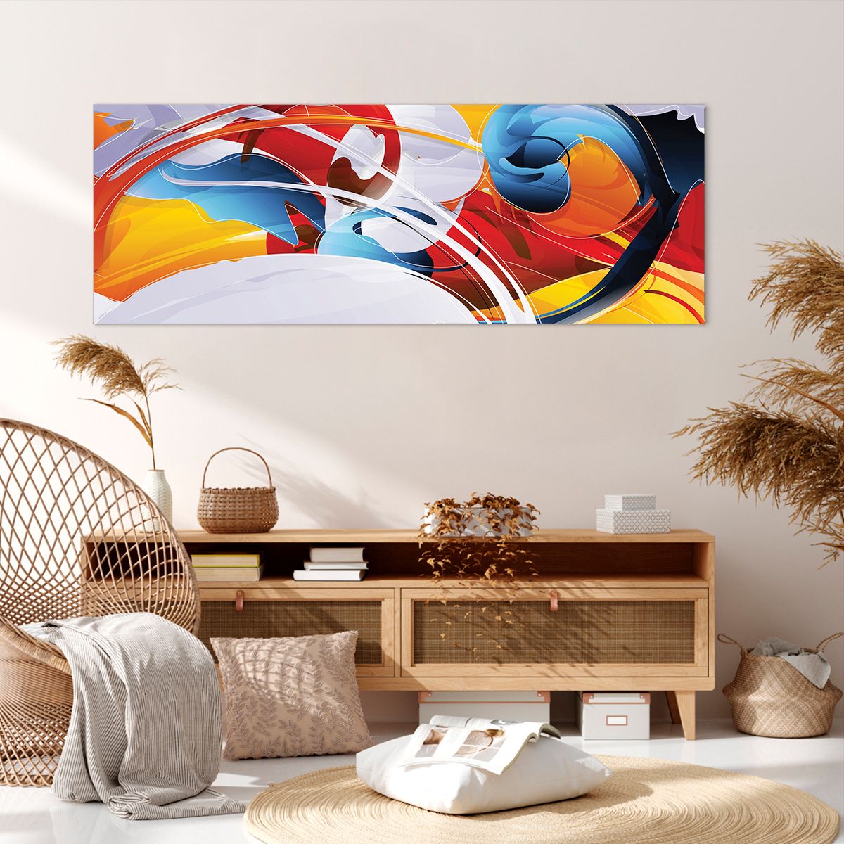 Obraz Na Płótnie - Dynamiczny Obraz - 140X50 Cm - Ab140X50-3529