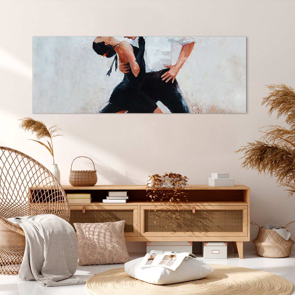 Obraz Na Płótnie - Tango Tancerze - 140X50 Cm - Ab140X50-3771