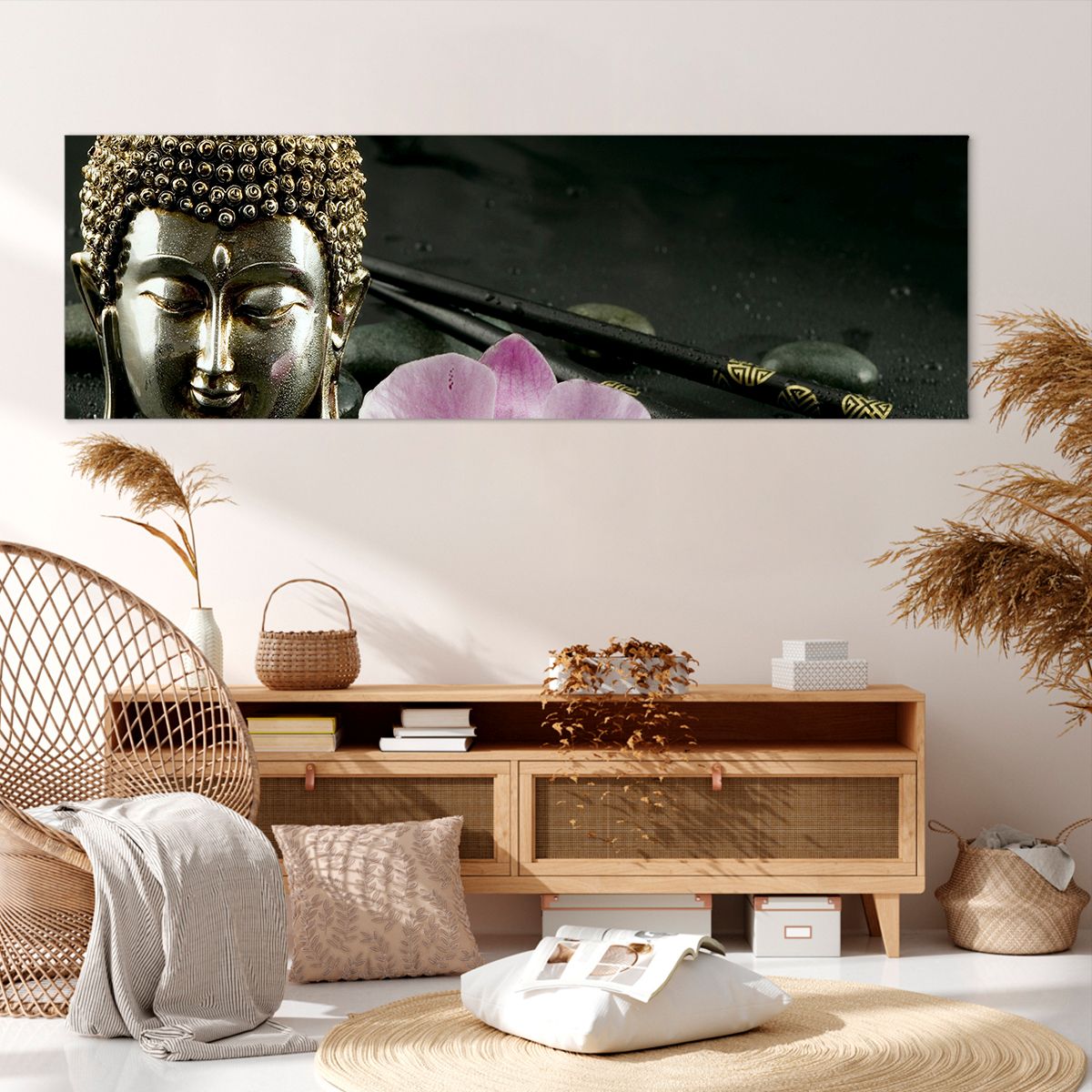 Obraz Na Płótnie - Storczyk Bożek - 160X50 Cm - Ab160X50-0145