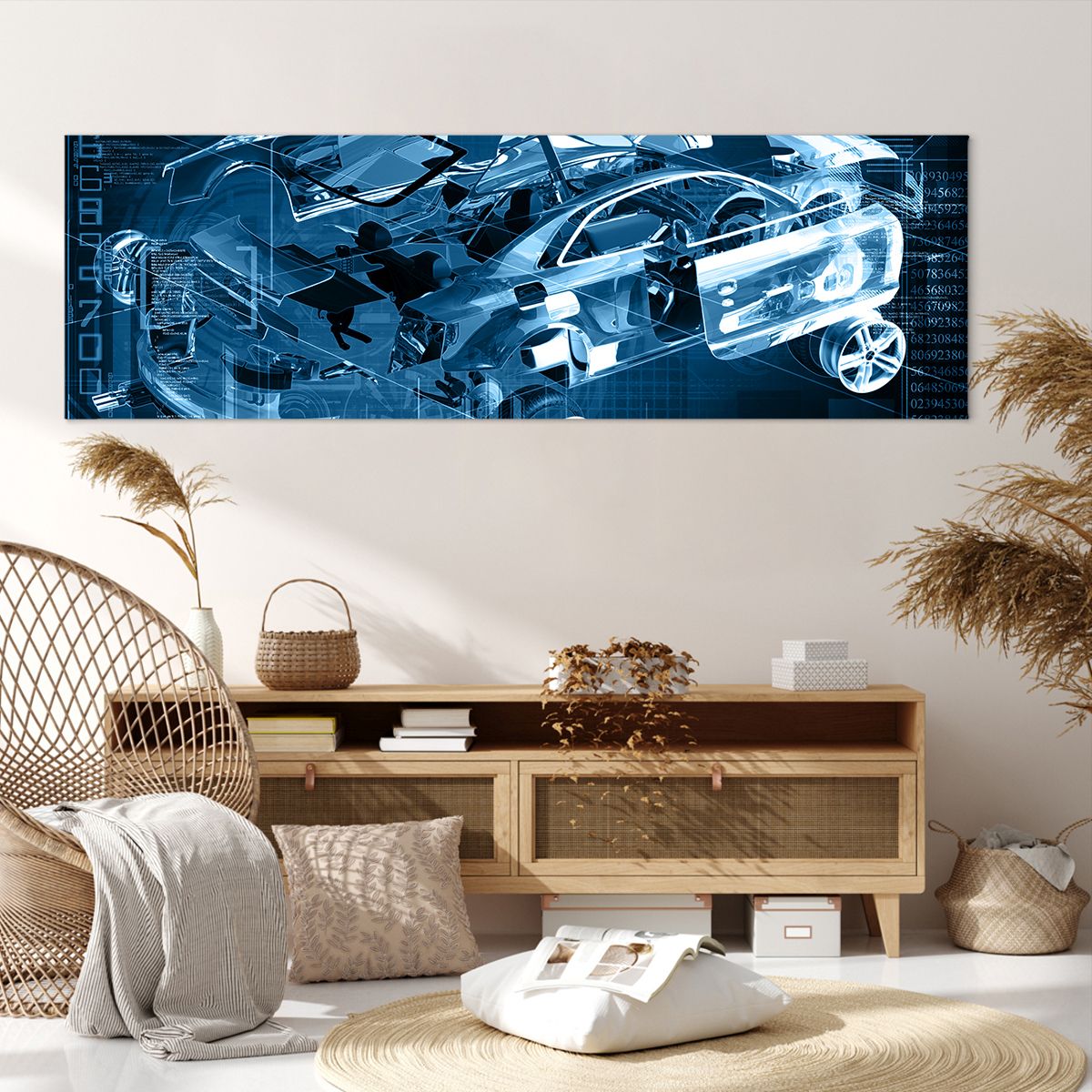 Obraz Na Płótnie - Samochód Prototyp - 160X50 Cm - Ab160X50-2615
