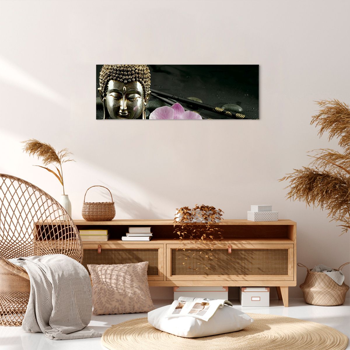 Obraz Na Płótnie - Storczyk Bożek - 90X30 Cm - Ab90X30-0145