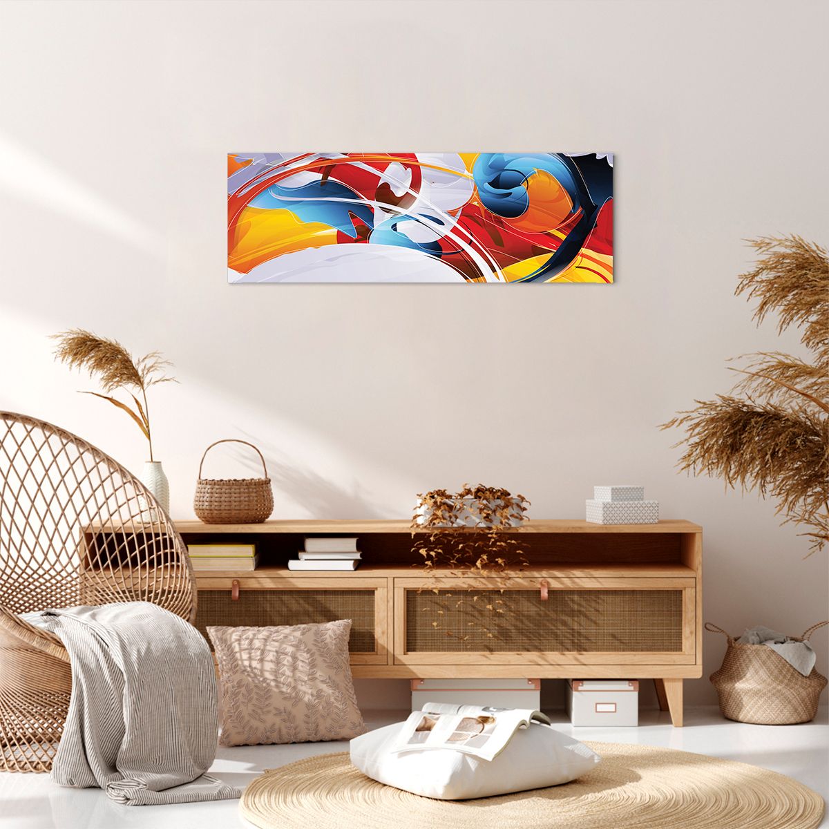 Obraz Na Płótnie - Dynamiczny Obraz - 90X30 Cm - Ab90X30-3529