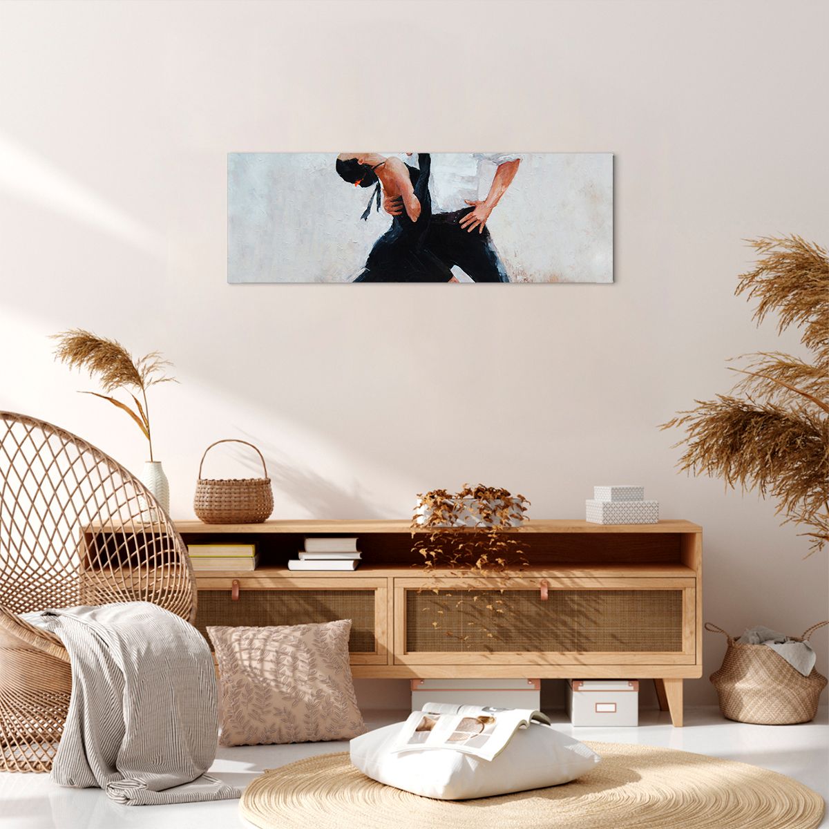 Obraz Na Płótnie - Tango Tancerze  - 90X30 Cm - Ab90X30-3771