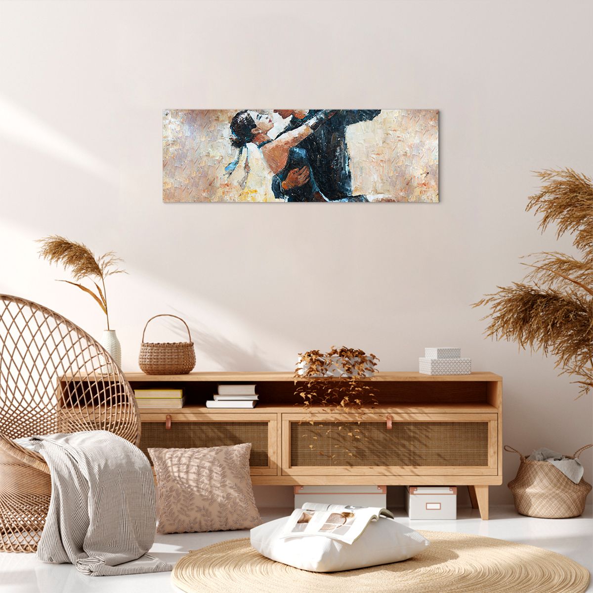 Obraz Na Płótnie - Tancerze Tango - 90X30 Cm - Ab90X30-3773