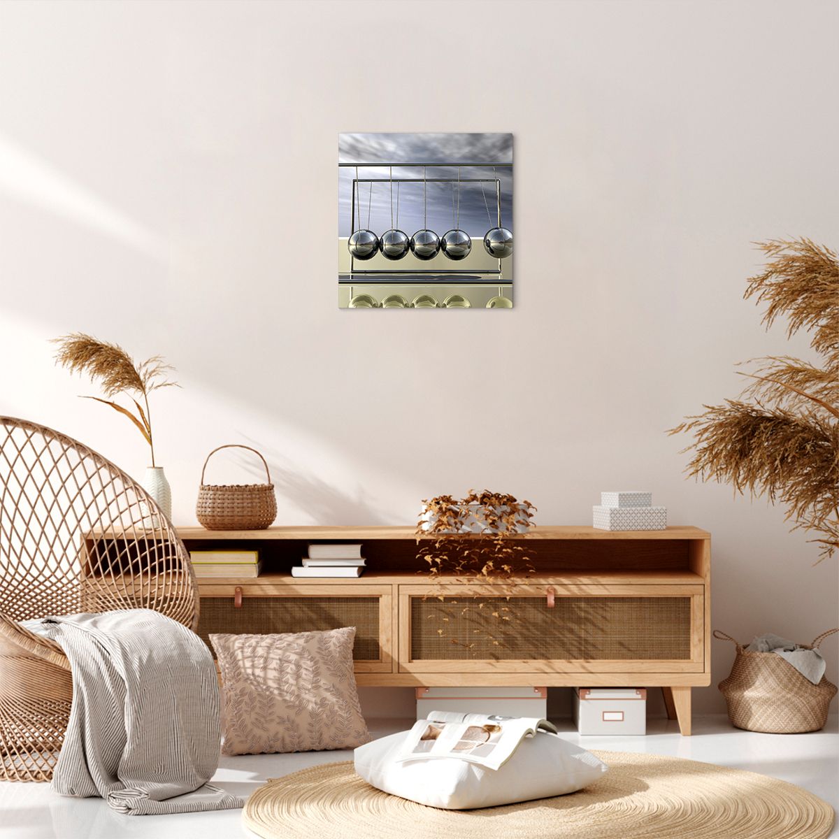 Obraz Na Płótnie - Kule Kompozycja - 40X40 Cm - Ac40X40-0252