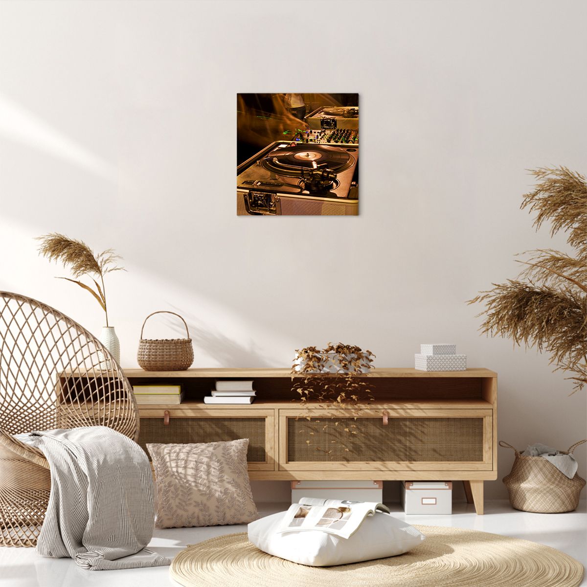 Obraz Na Płótnie - Studio Nagrań  - 40X40 Cm - Ac40X40-0505