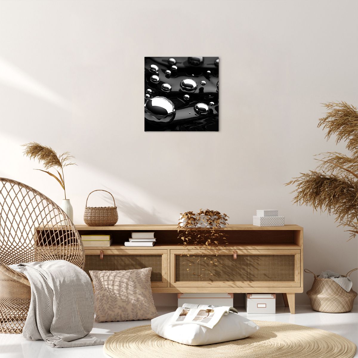 Obraz Na Płótnie - Kule Kompozycja - 40X40 Cm - Ac40X40-2525